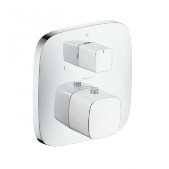 Смесители Hansgrohe - PuraVida, Hansgrohe PuraVida 15771 400 Термостат для ванны встраиваемый для скрытого монтажа (Хансгрое Пуравида) - внешняя часть