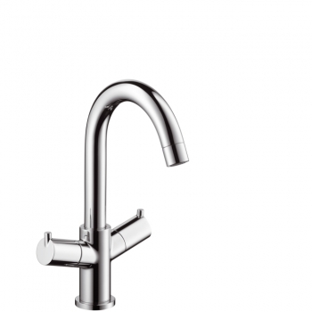 Смесители Hansgrohe - Talis S2, Hansgrohe Talis S2 32030 000 Смеситель для раковины, с двумя рукоятками и поворотным изливом (Хансгрое Талис С2)